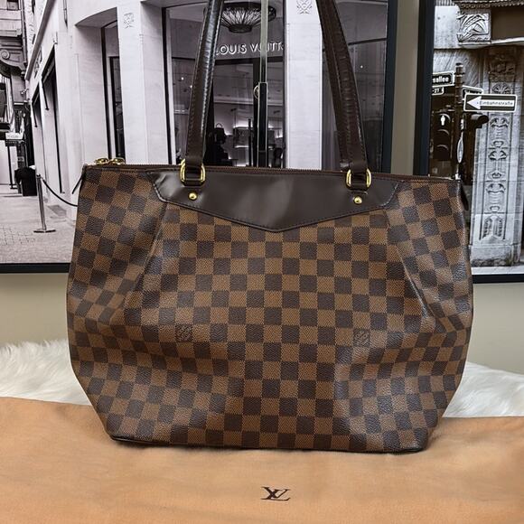 Louis Vuitton LV Shoulder Bag West Minster MM Brown Damier - Picture 8 of 15